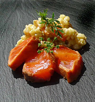 Tataki de salmón