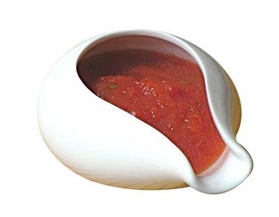 Salsa de tomate crudo