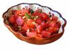 Ensalada de tomate con piñones