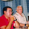 Pepe Iglesias y José Fernández, vicepresidente del gobierno de Fidel Castro.