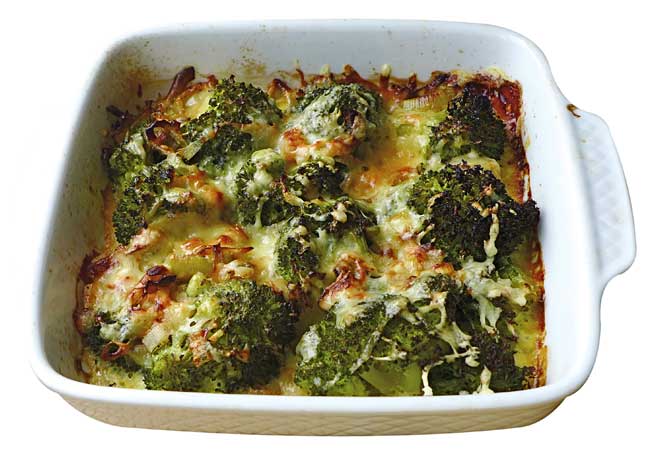 Brócoli gratinado