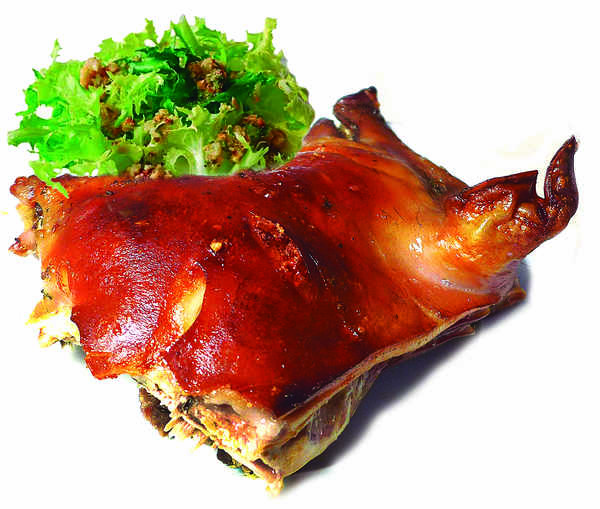 Cochinillo asado al estilo segoviano