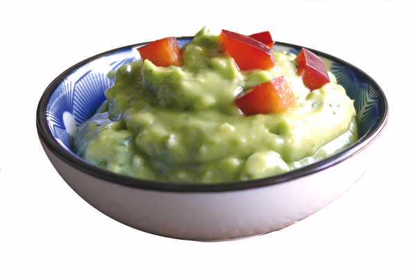 Salsa de aguacate con jalapeños