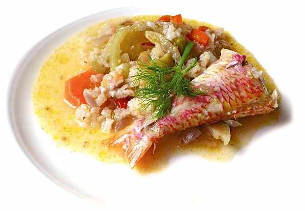 Bullabesa de salmonetes