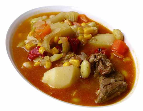 Carne guisada con pochas