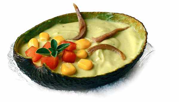 Mazamorra de aguacate