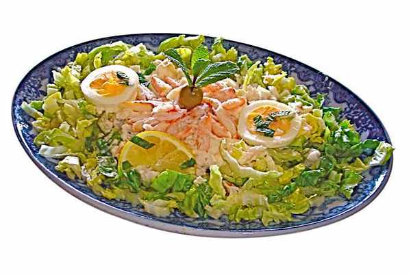 Ensalada de centollo