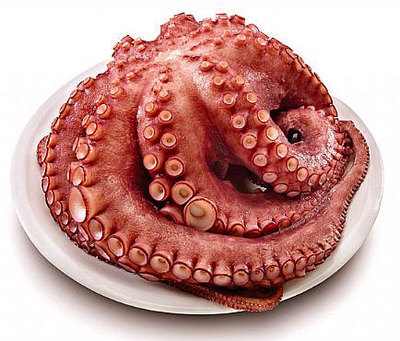 Pulpo cocido