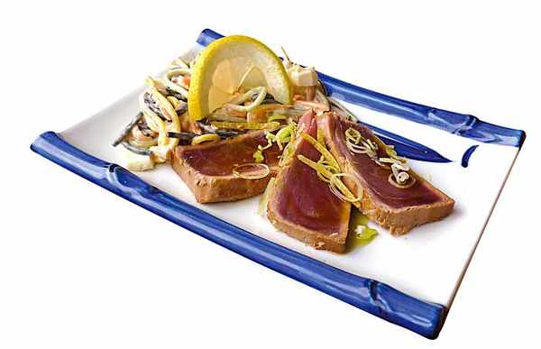 Tataki de atún rojo