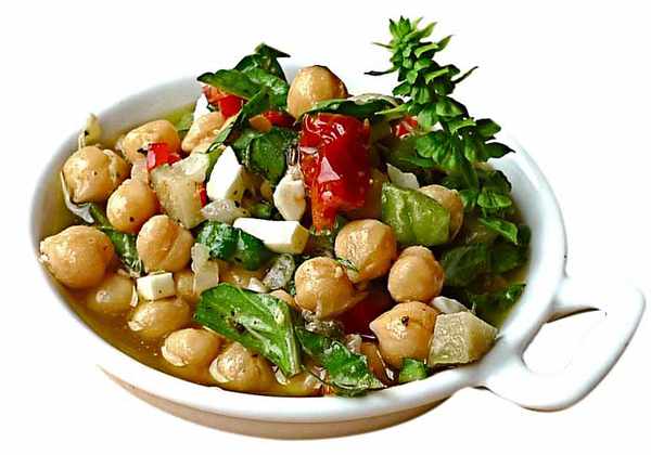 Ensalada de garbanzos