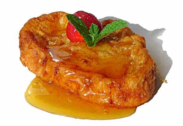 Torrija de Cuaresma con miel