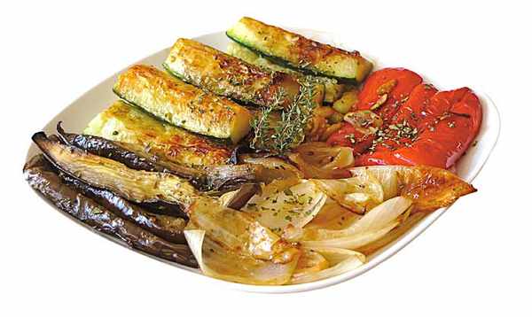 Verduras a la plancha