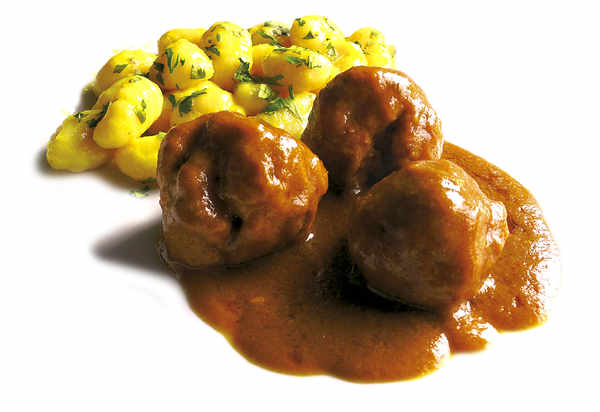 Albóndigas al Garam Masala bengalí