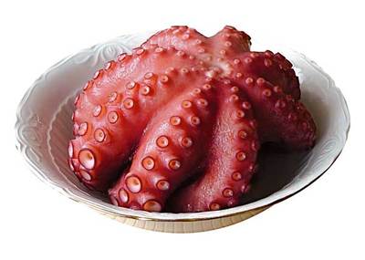 Pulpo cocido