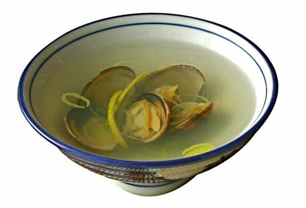 Caldo de almejas