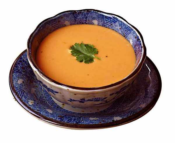 Gazpacho de patata para celiacos