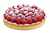 Tarta de rosas y frambuesas