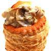 Vol au vent de setas y angulas