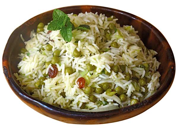 Arroz basmanti verde