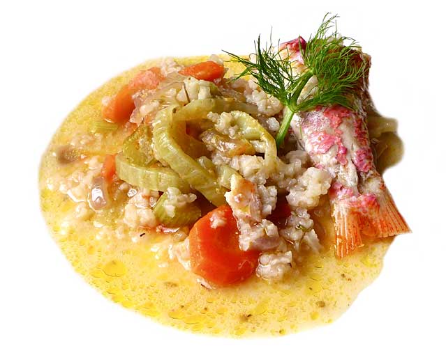 Bullabesa de salmonetes
