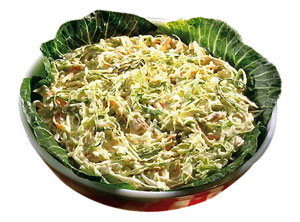 Ensalada americana de col o coleslow
