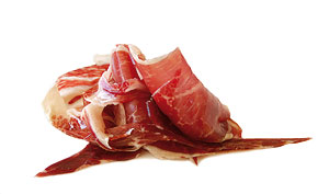 Jamón fileteado