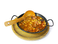 Pote de castañas