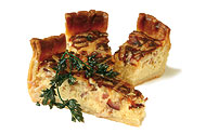 Receta de quiche de ortigas