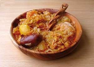 Repollo guisado a la maragata