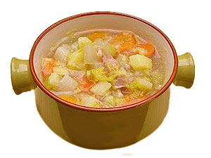 Sopa de puerros