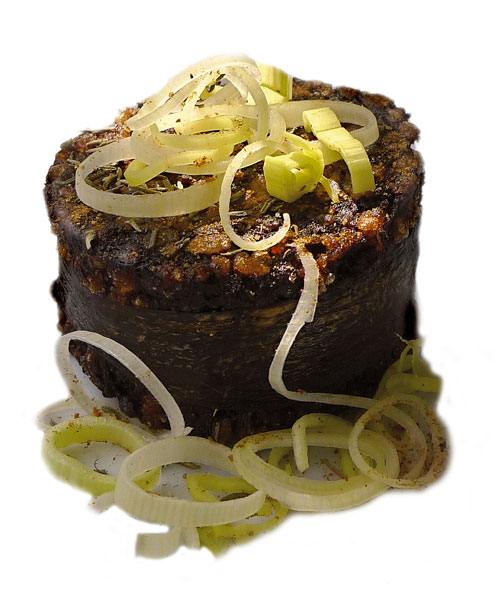 Morcilla de arroz frita